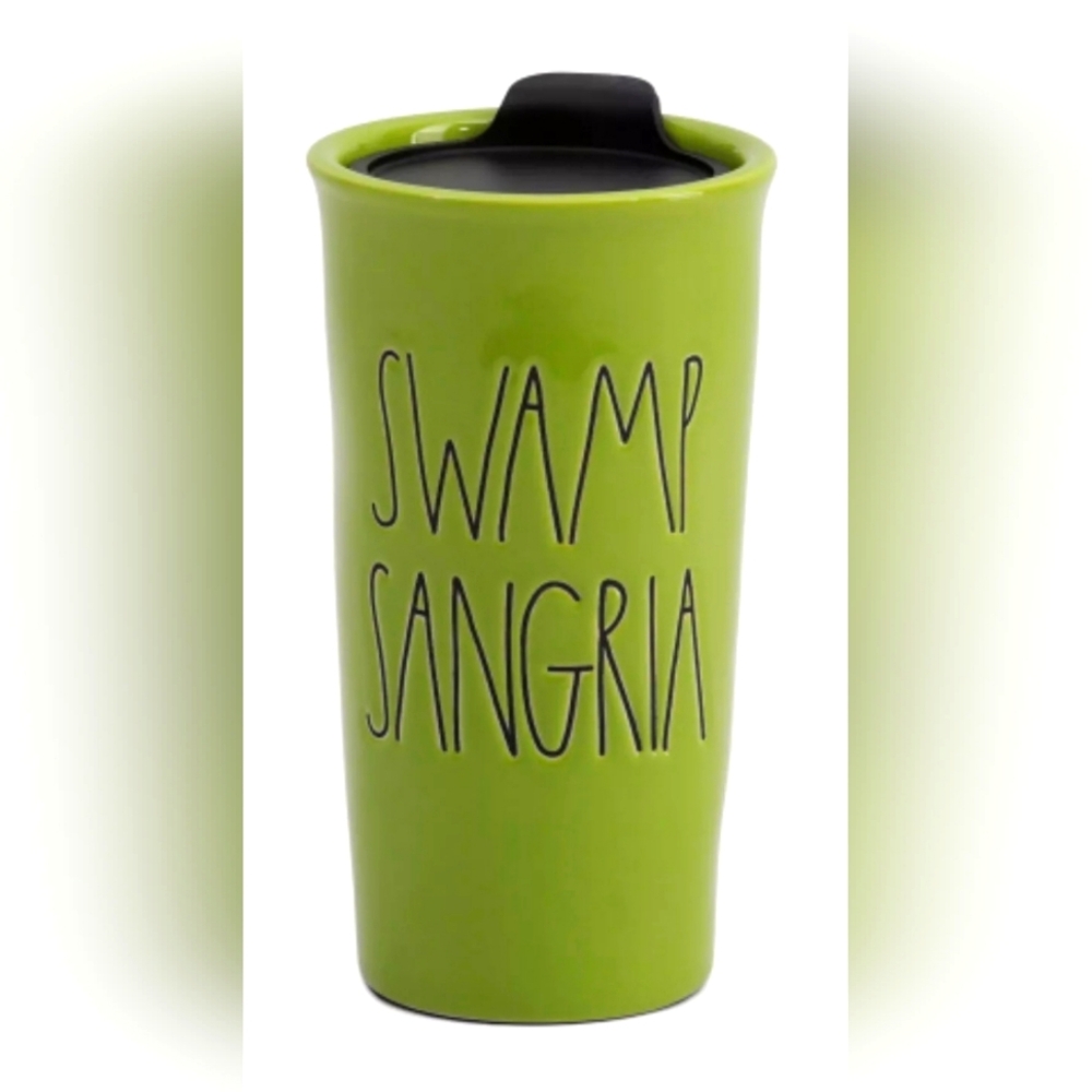 Rae Dunn Green Swamp Sangria Tumbler Travel Mug